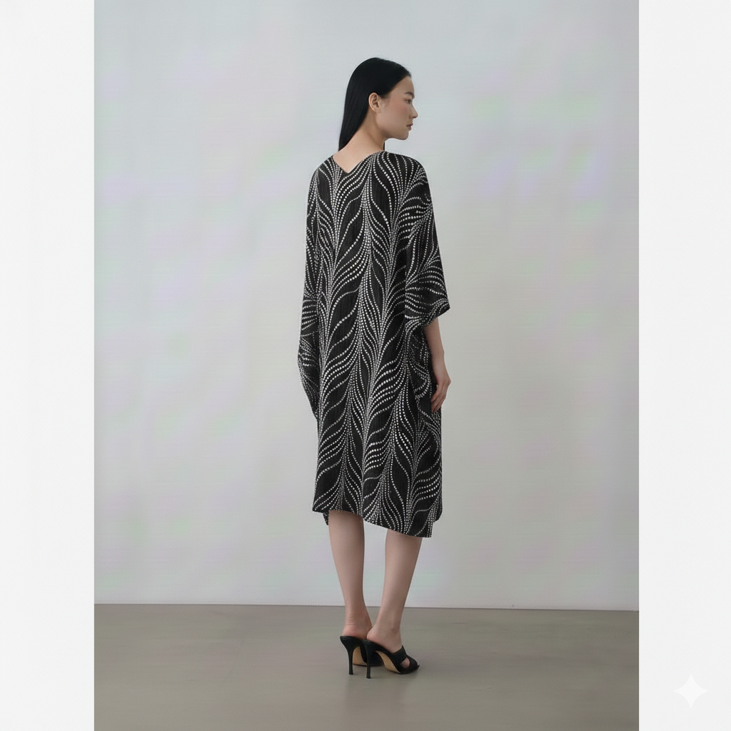 ARUNA TUNIC PEARL BLACK