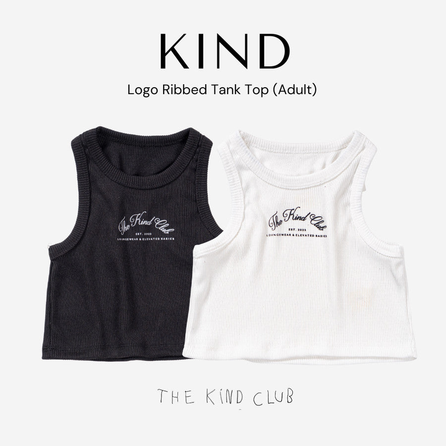 Adult Kind Logo Ribbed Tank Top