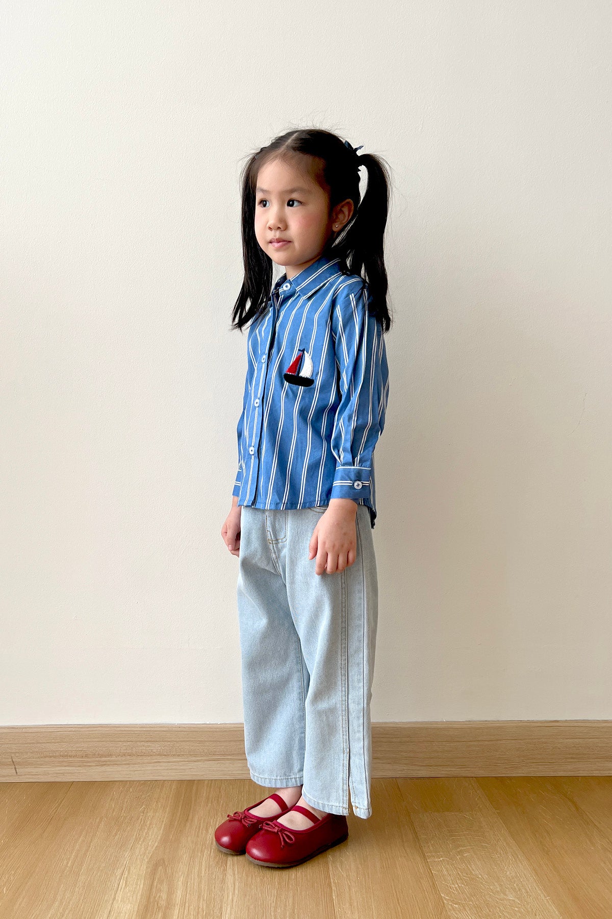 Chemise Lee Petite Red Shell