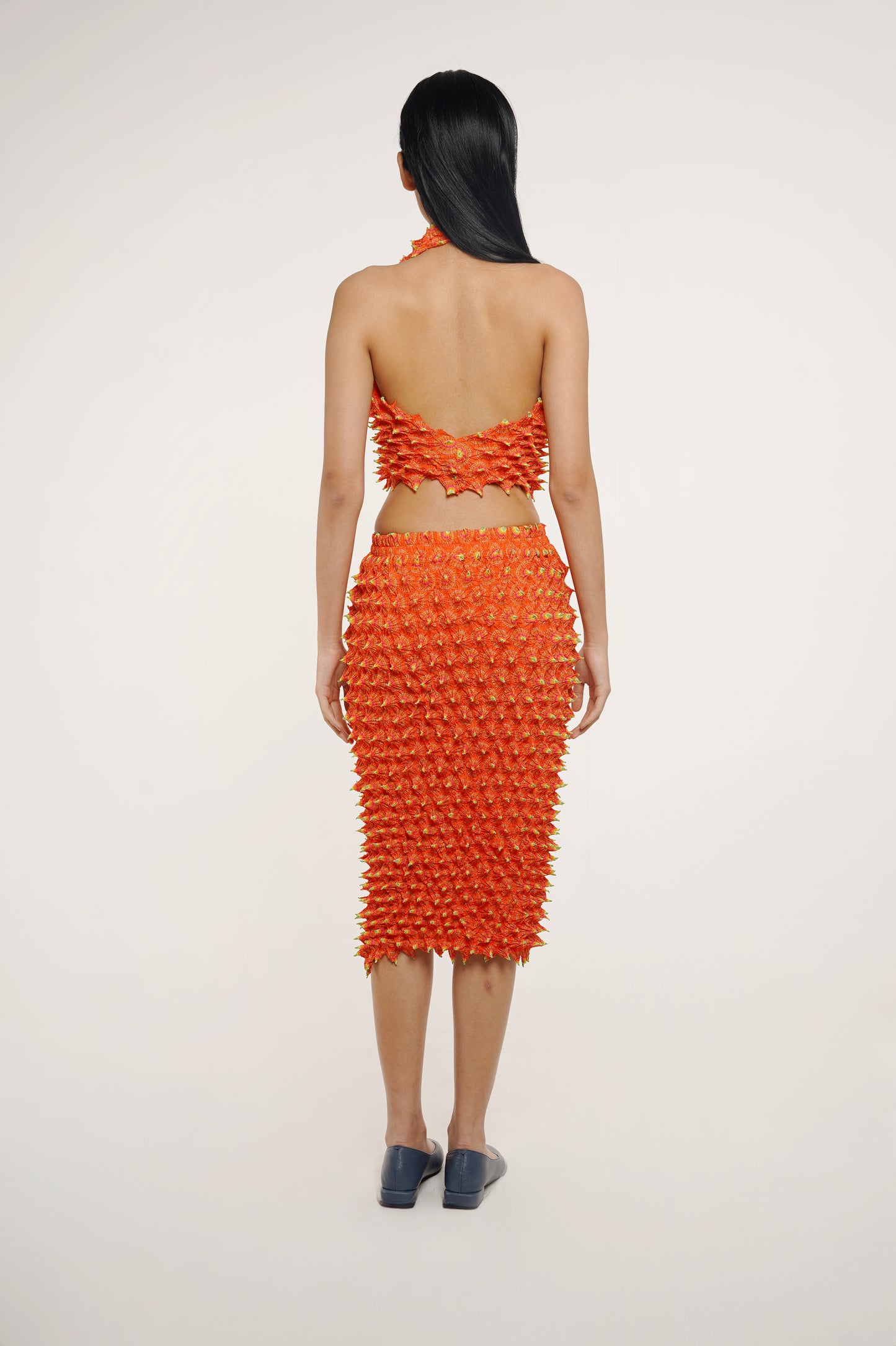 FUGU LONG SKIRT TANGELO (PRE-ORDER)