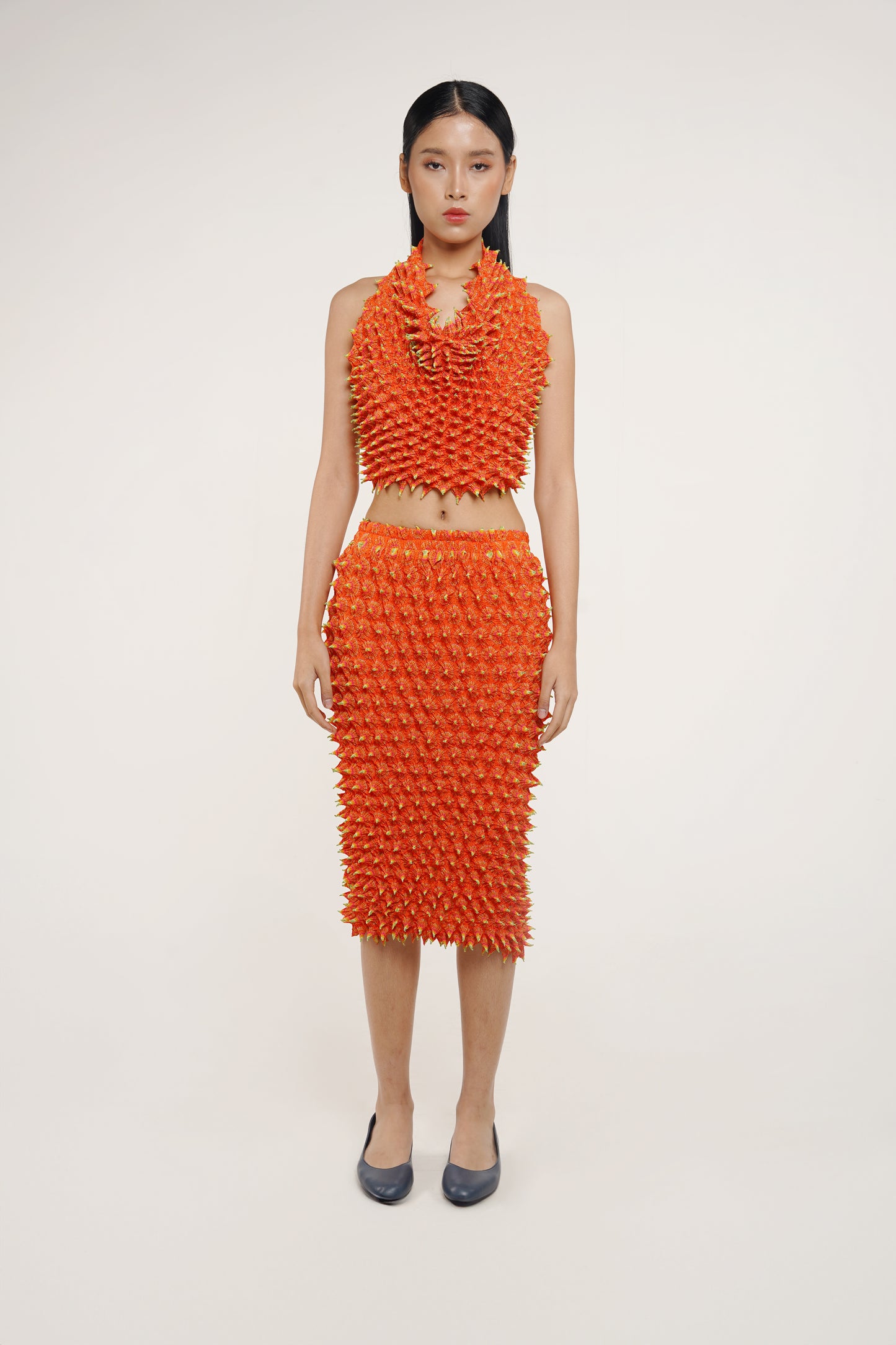 FUGU LONG SKIRT TANGELO (PRE-ORDER)