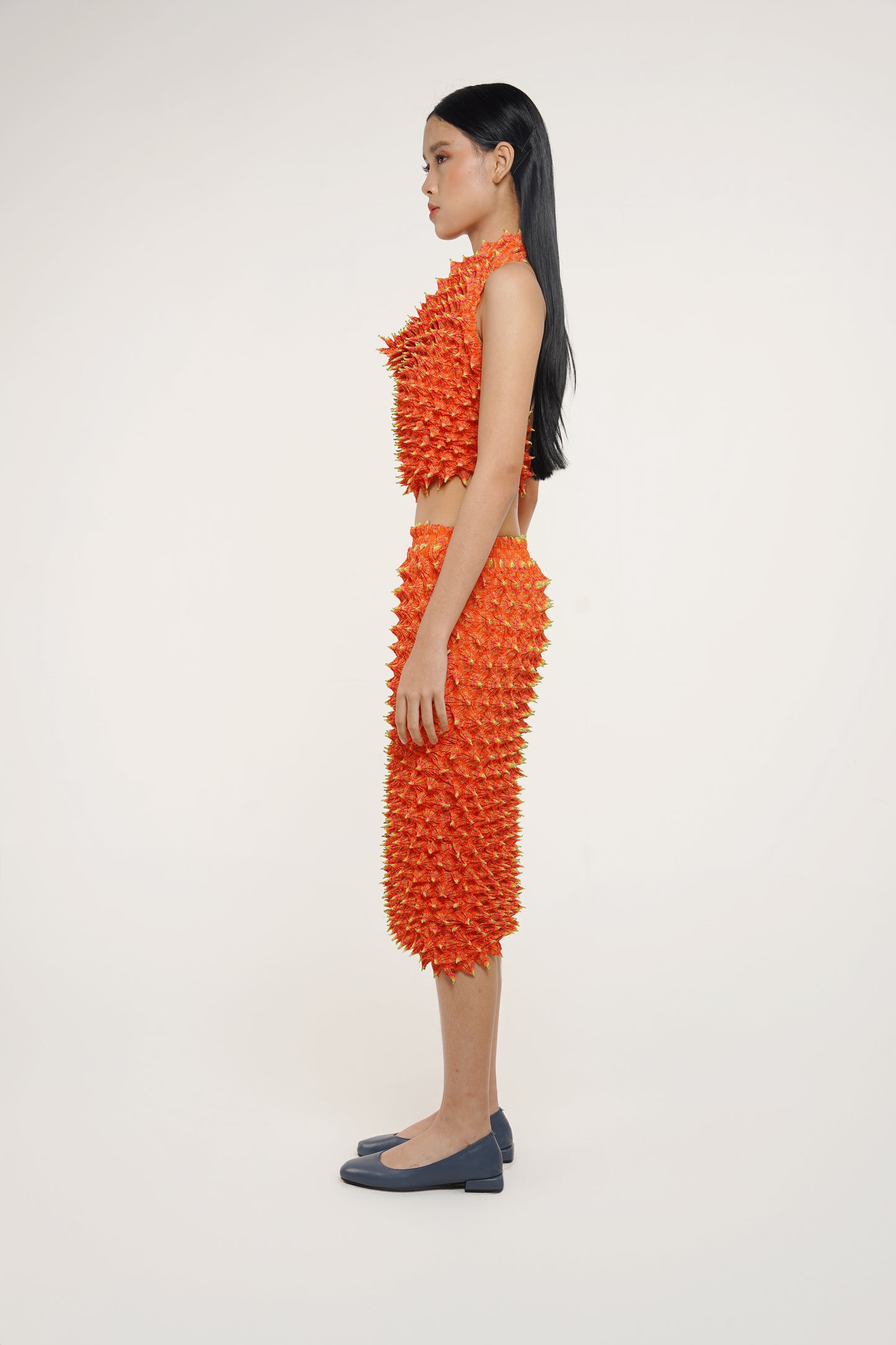 FUGU LONG SKIRT TANGELO (PRE-ORDER)