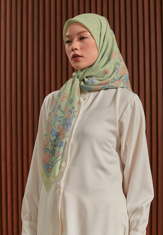 Haut foulard orchidée