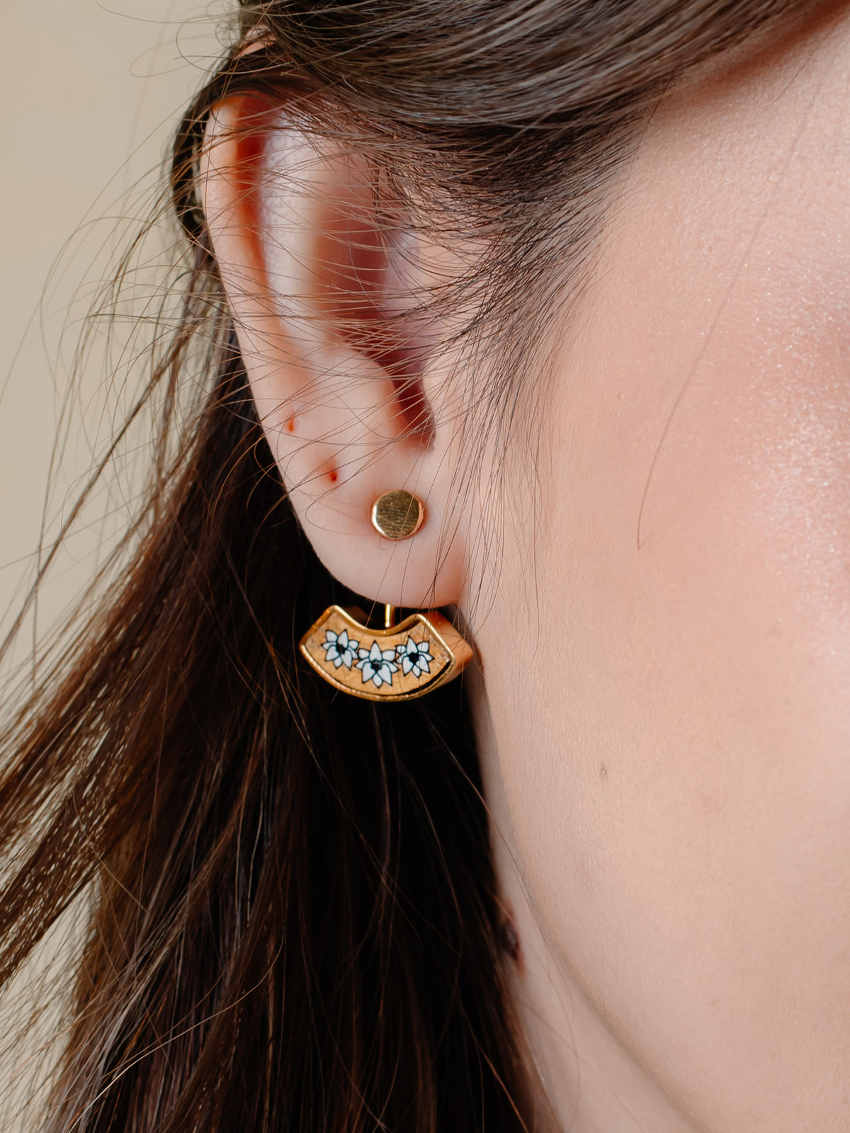 POINSETTIA EARRINGS