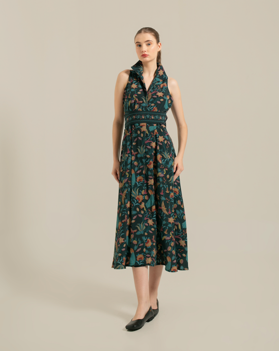 Robe sans manches Forest Emerald