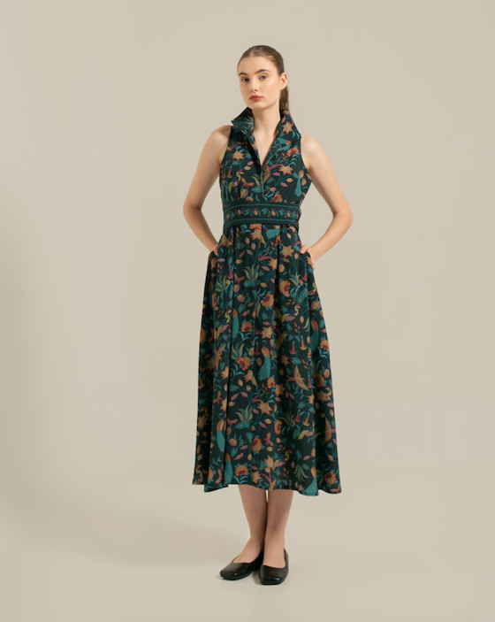 Robe sans manches Forest Emerald