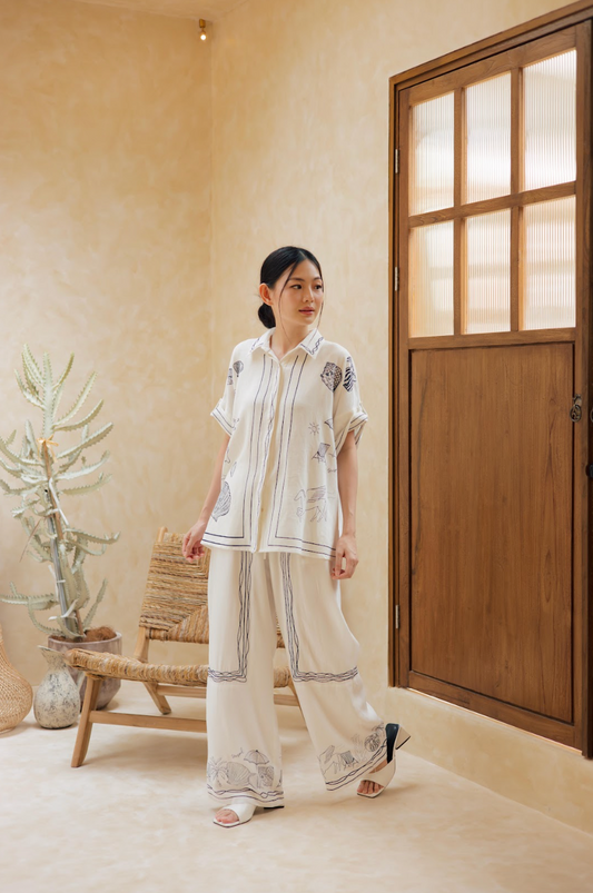 REESE PANTS OFF WHITE