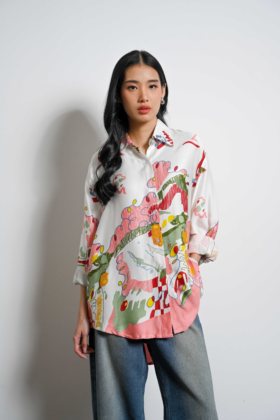SEINE OVERSIZED SHIRT - THE HAVEN