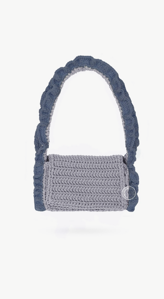 RUFFLE SHOULDER BAG - CLOUD MIST (PRE-ORDER)