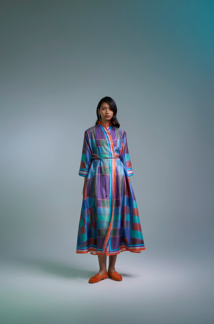 PURANA X SUTJIPTOADI - WRAP DRESS COSMIC