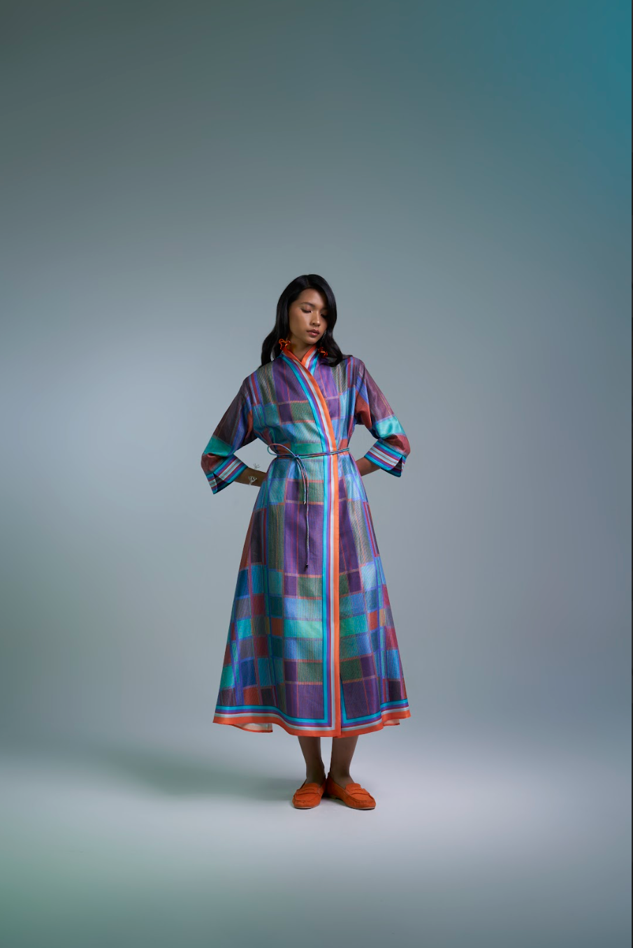 PURANA X SUTJIPTOADI - WRAP DRESS COSMIC