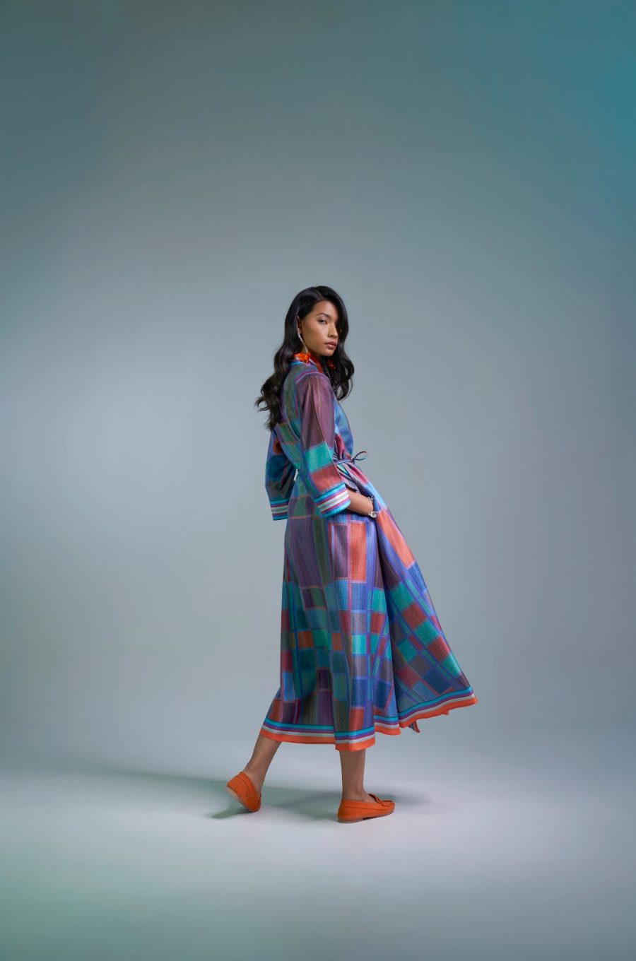 PURANA X SUTJIPTOADI - WRAP DRESS COSMIC