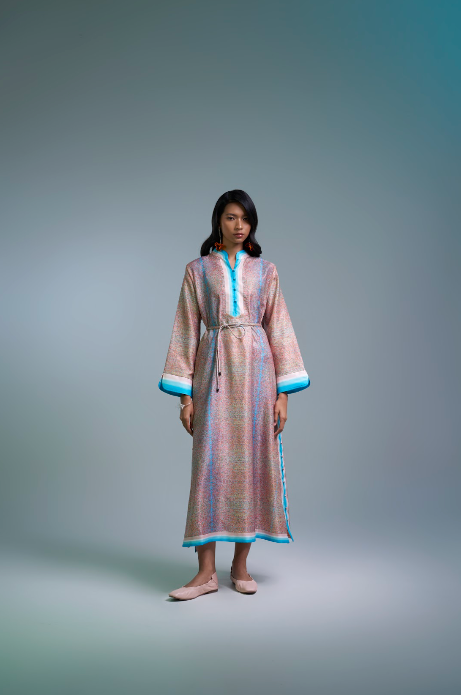 PURANA X SUTJIPTOADI - MAXI TUNIC POLAR PINK