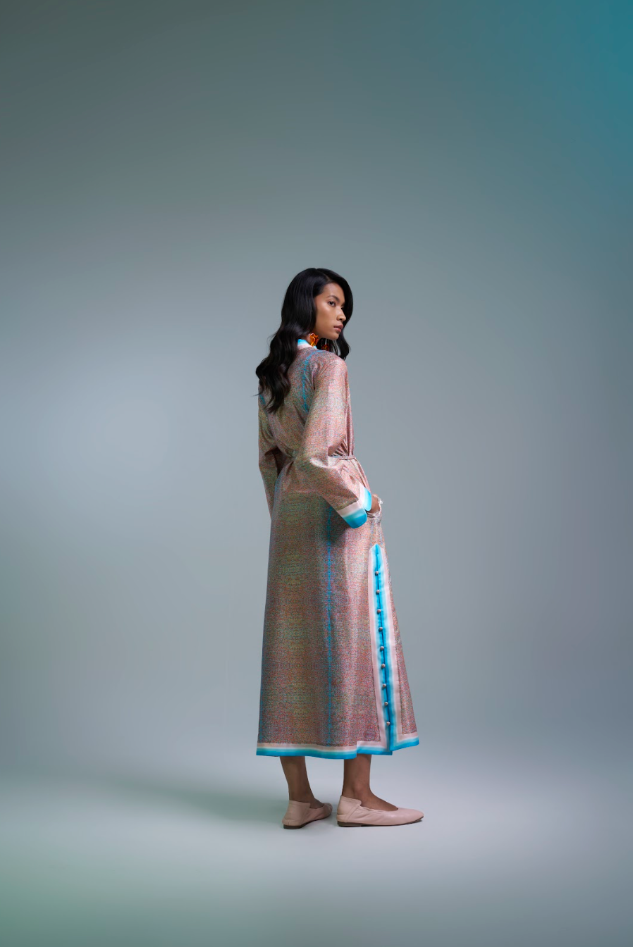 PURANA X SUTJIPTOADI - MAXI TUNIC POLAR PINK