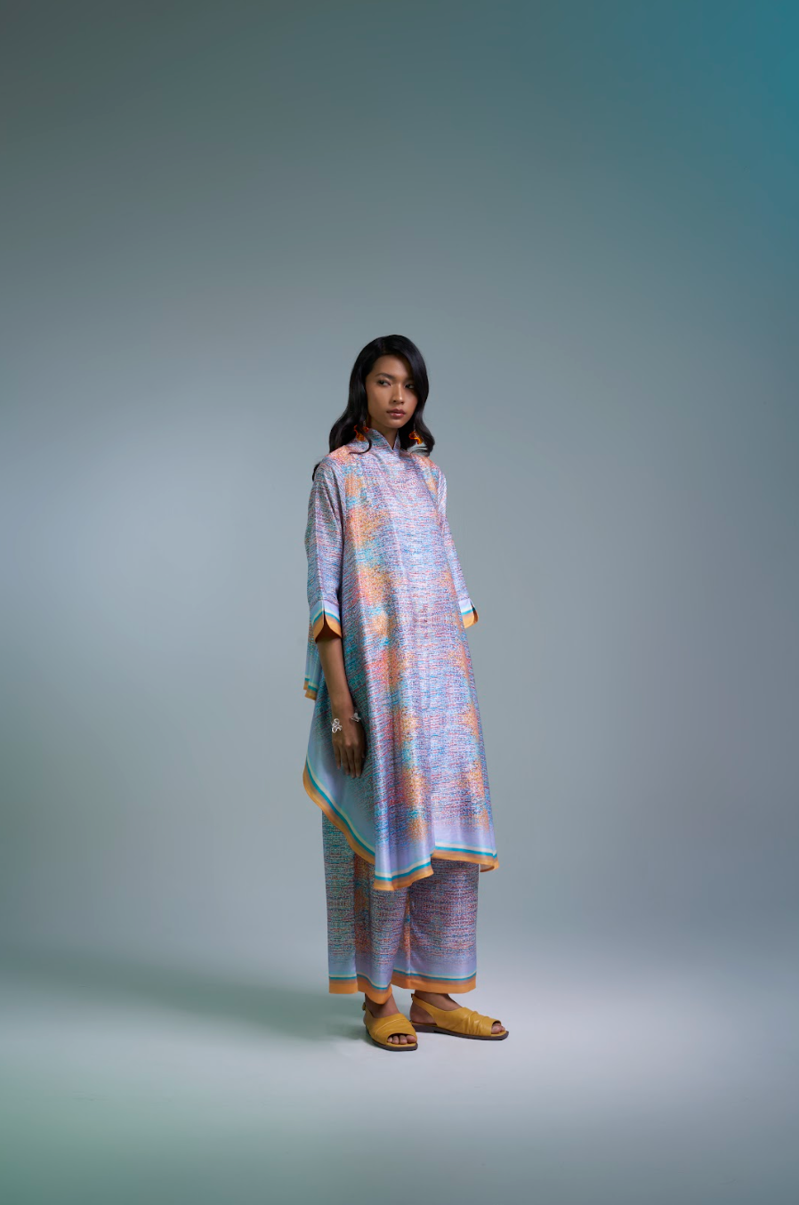 PURANA X SUTJIPTOADI - MULTISTYLE DRAPED TOP LUMINANCE
