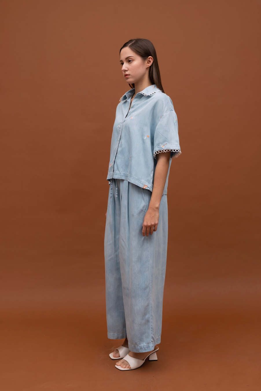 JUDITH SHIRT LIGHT DENIM BLUE