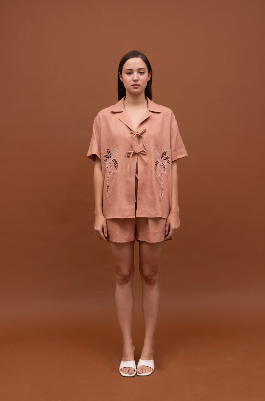 PALMIA SET CLAY ROSE