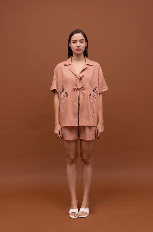 PALMIA SET CLAY ROSE