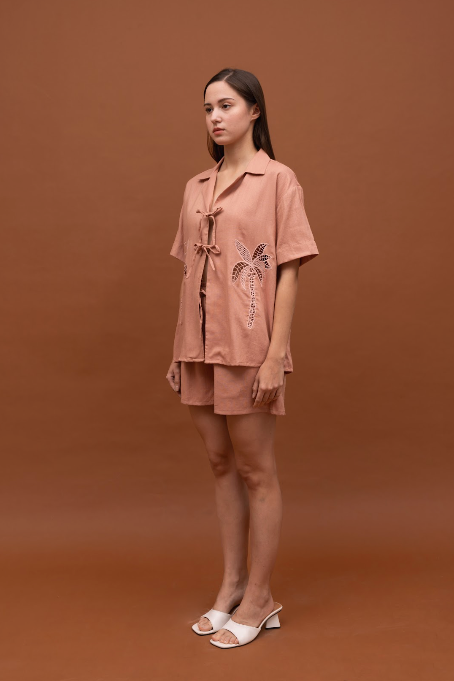 PALMIA SET CLAY ROSE