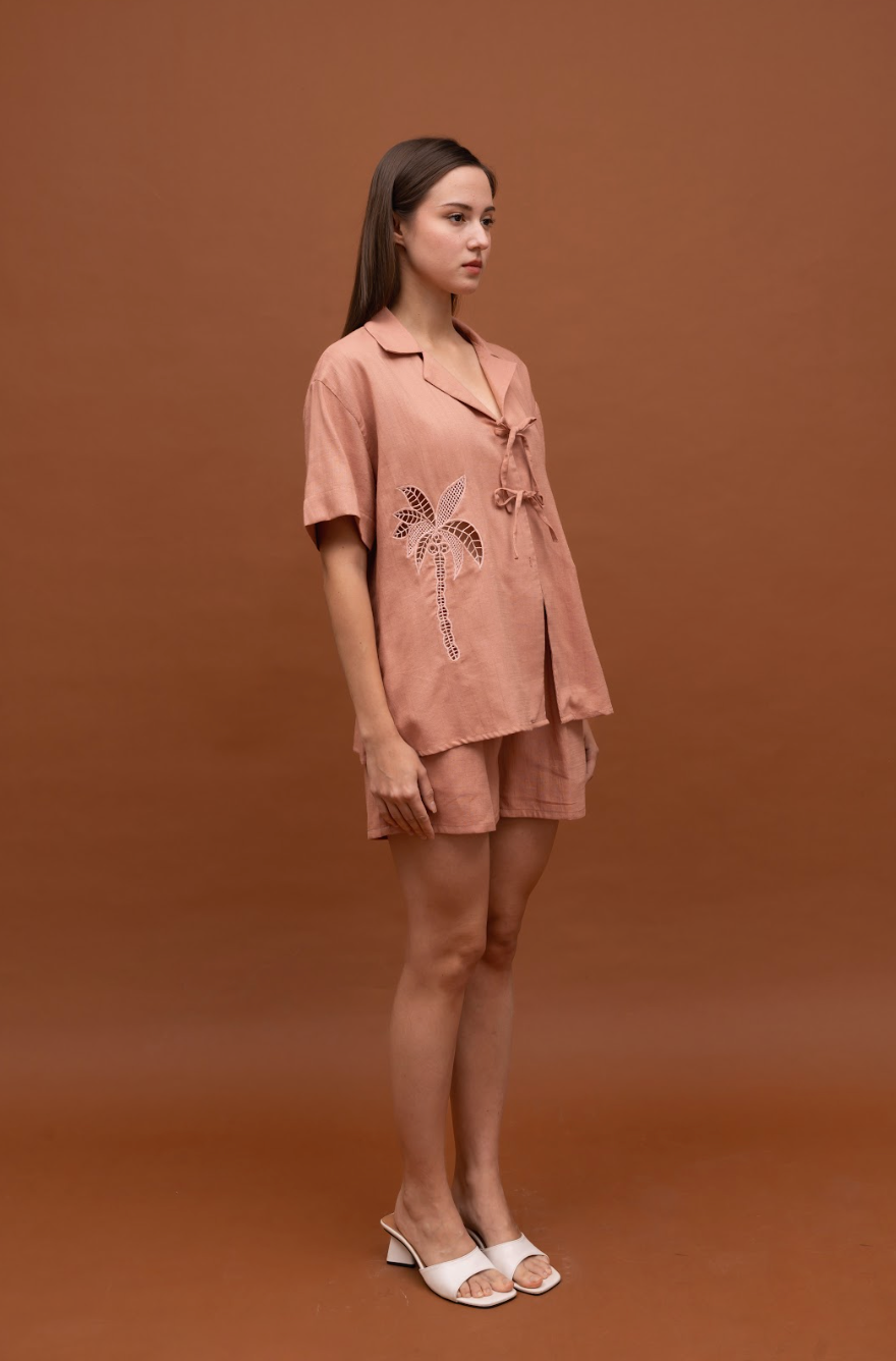 PALMIA SET CLAY ROSE