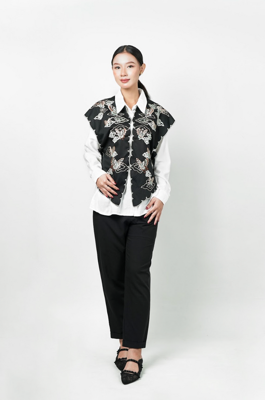 PERMATA EMBROIDERY VEST