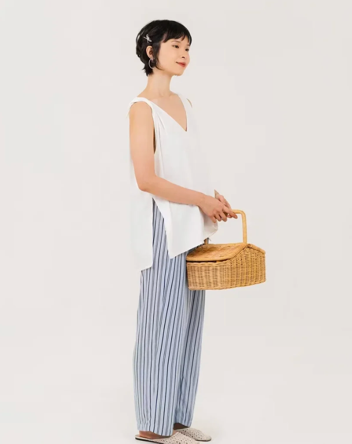 RHEA PANTS BLUE NAVY
