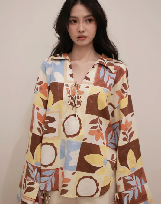IRIS SHIRT MULTICOLOR VINTAGE