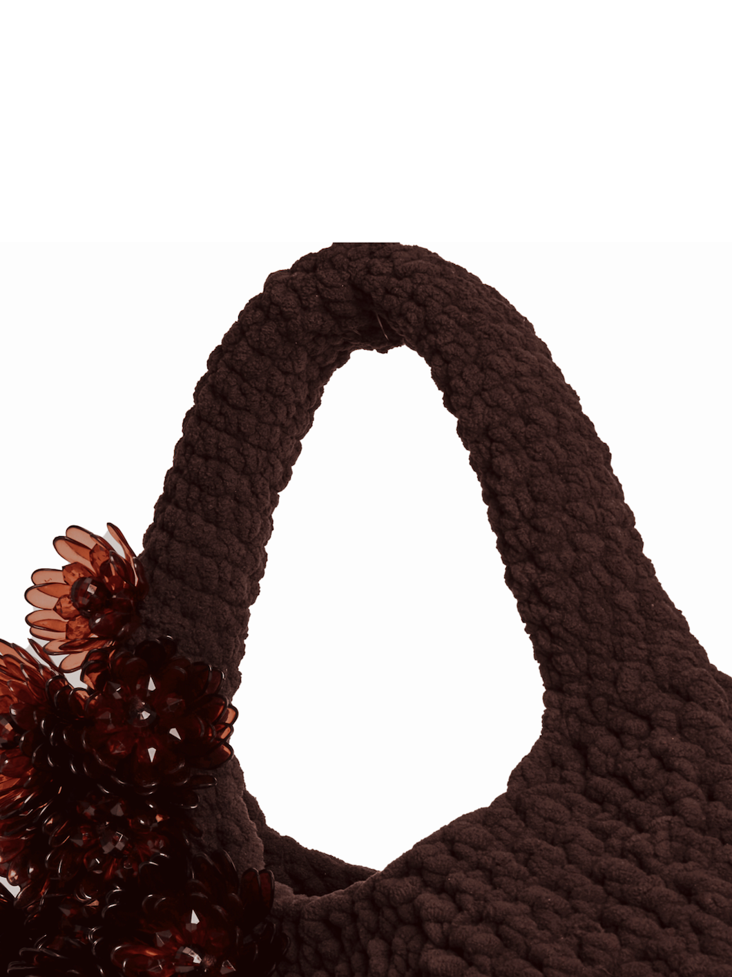 Blooming JARDIN Hobo Bag in Brown