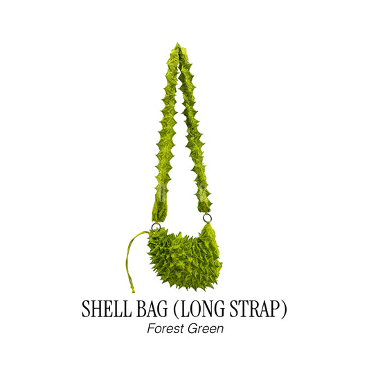SHELL BAG LONG - FOREST GREEN