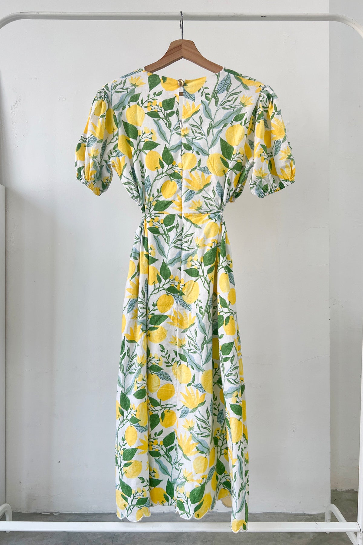 Shelly Dress Lemon Garden