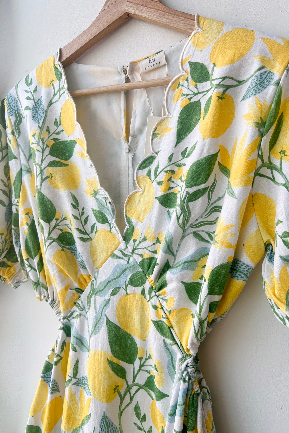 Shelly Dress Lemon Garden