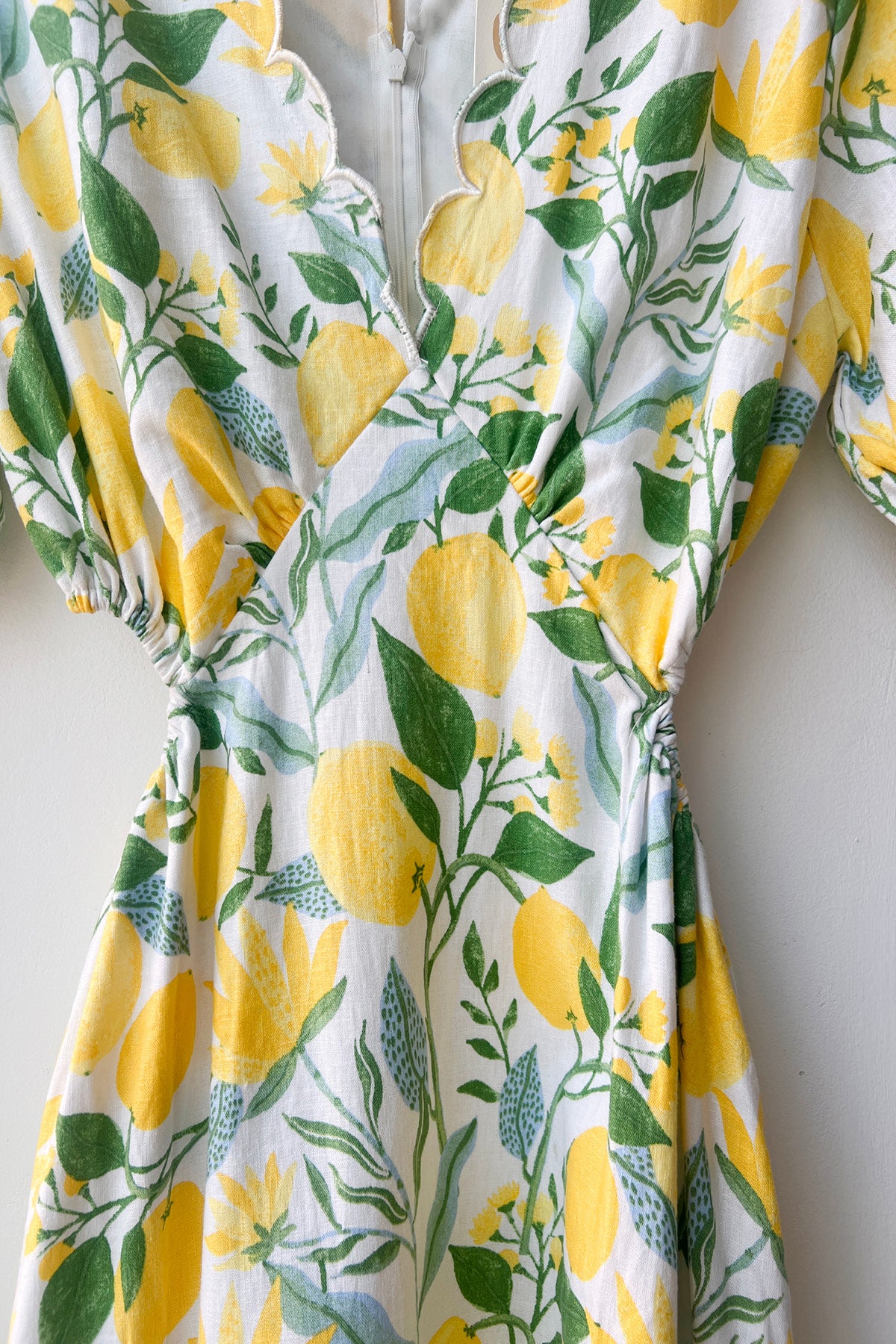 Shelly Dress Lemon Garden