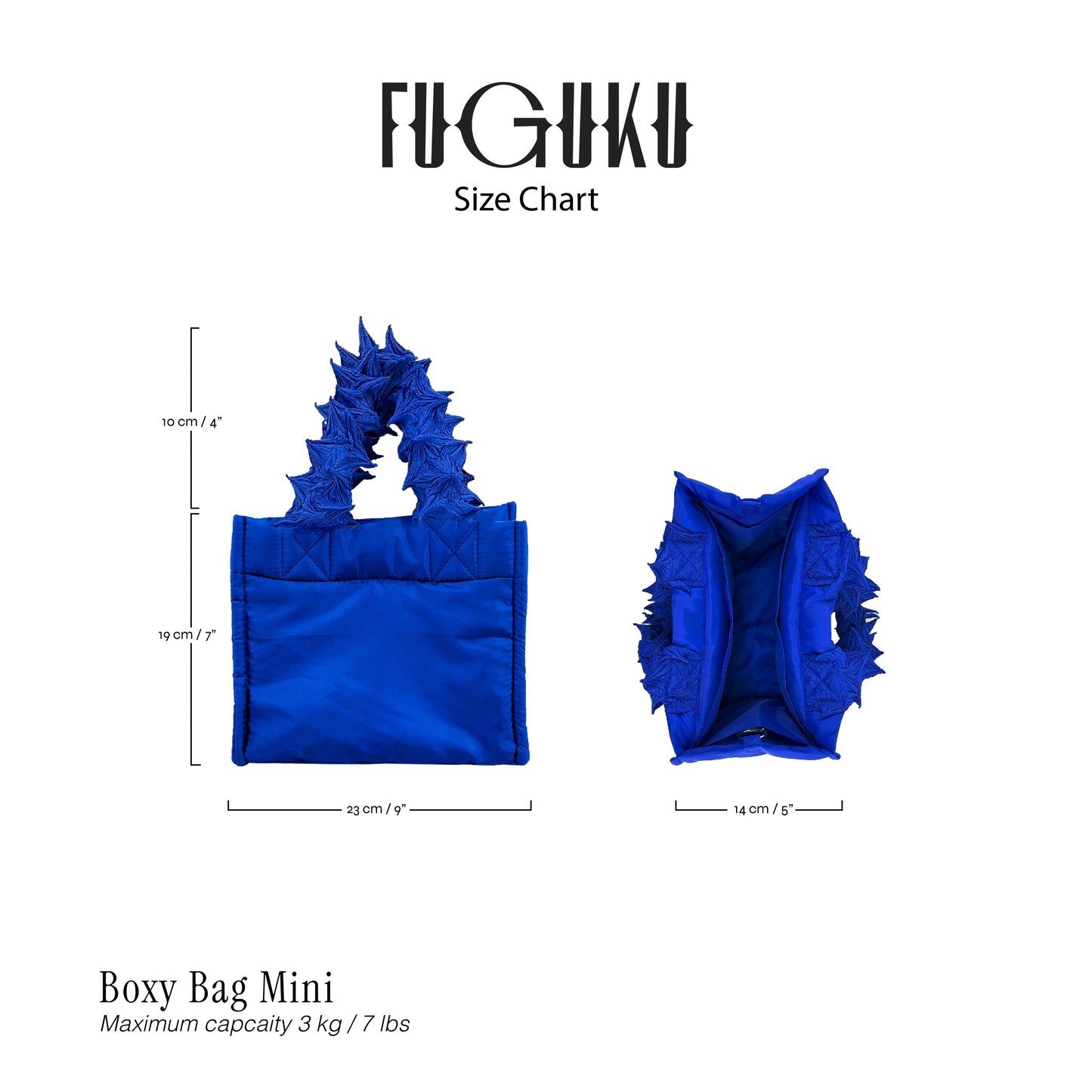 BOXY BAG - COBALT BLUE