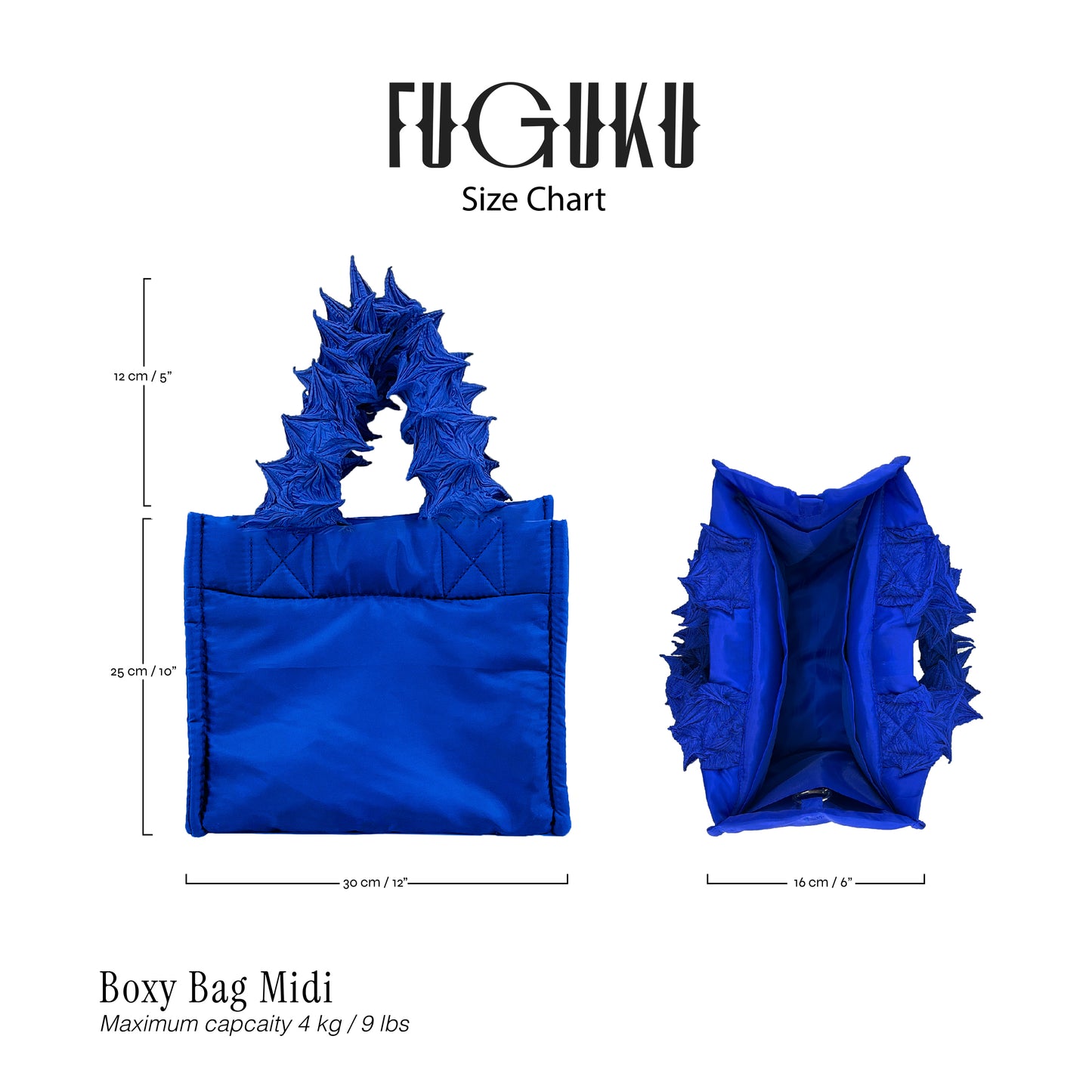 BOXY BAG - COBALT BLUE