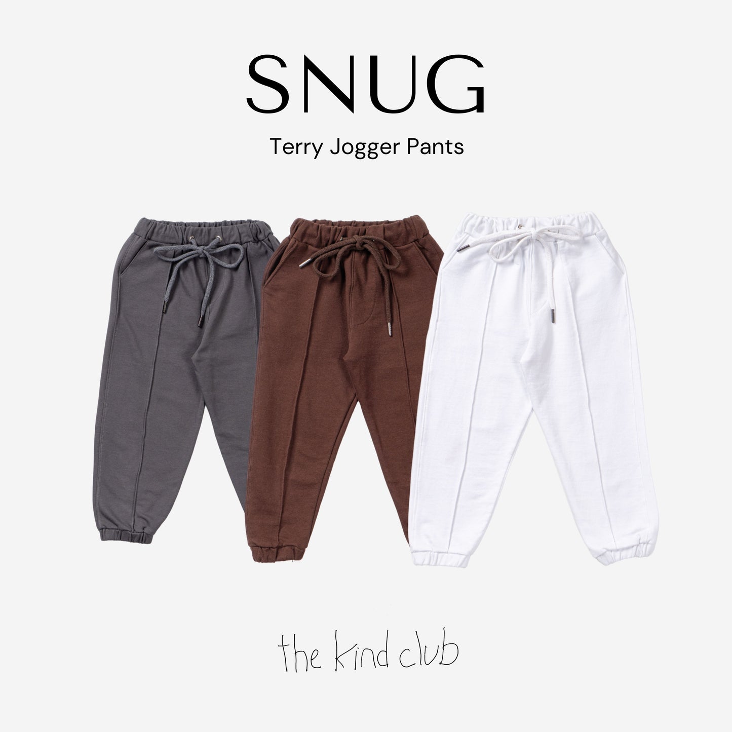 Snug Terry Jogger Pants