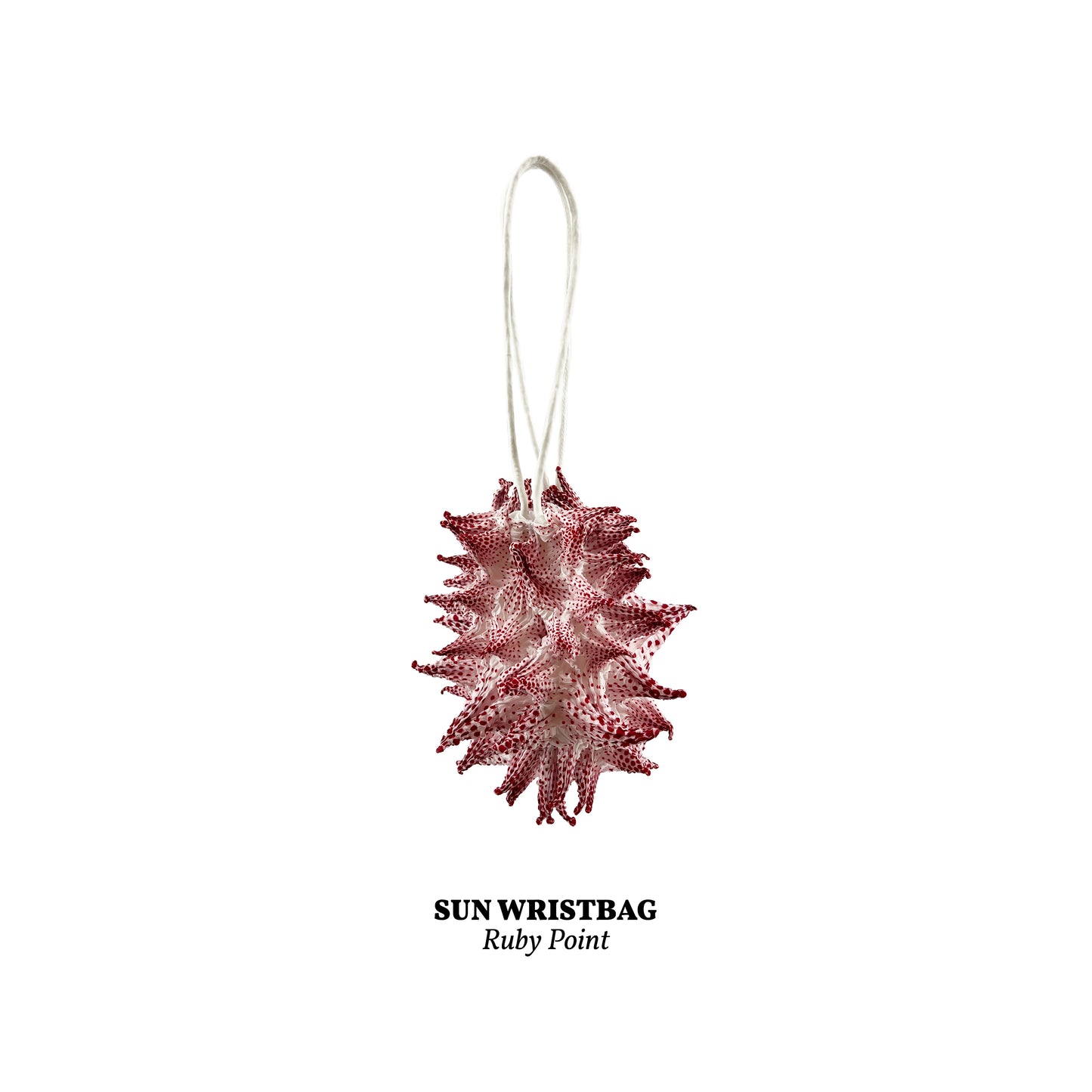 SUN WRIST BAG - RUBY POINT