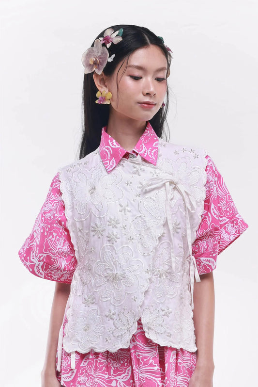 Suedeson Lisse Outer White