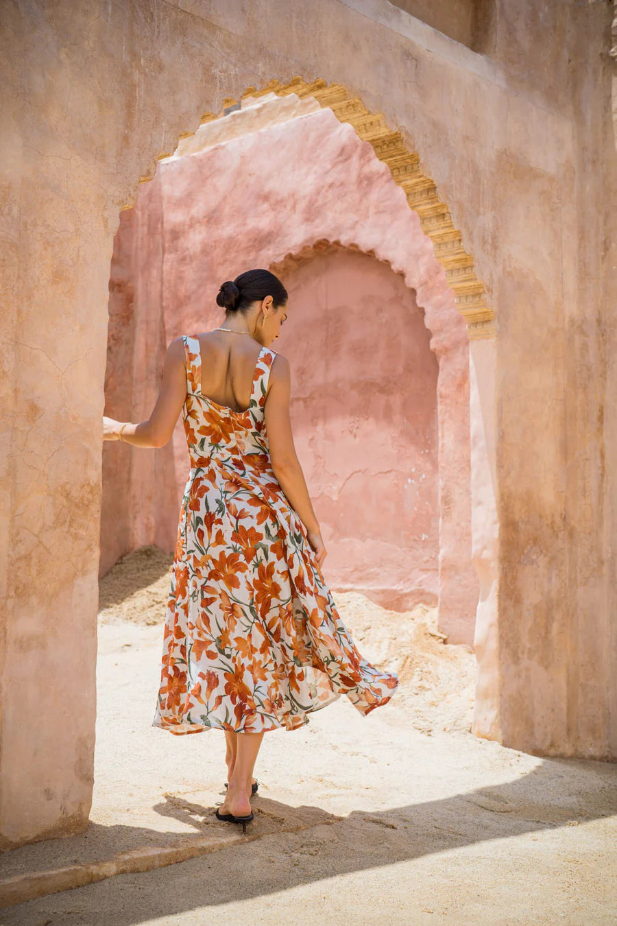 TAMARA DRESS - LILY FLOWERIE