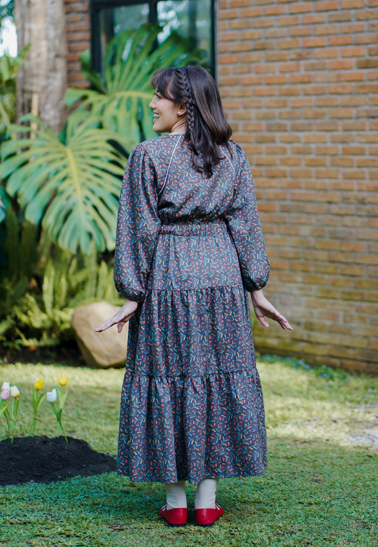 NONAETAL X IFY MENARI DRESS BLACK