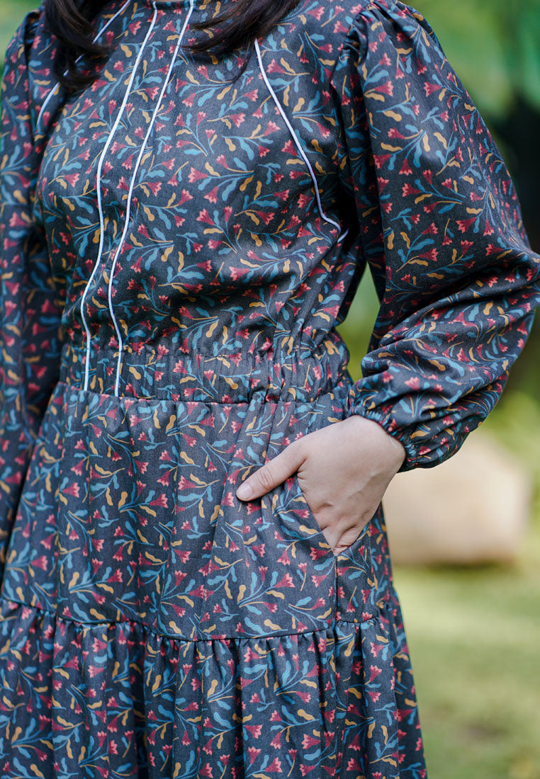 NONAETAL X IFY MENARI DRESS BLACK