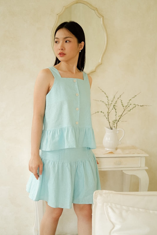 LAKE LINEN SET - BLUE