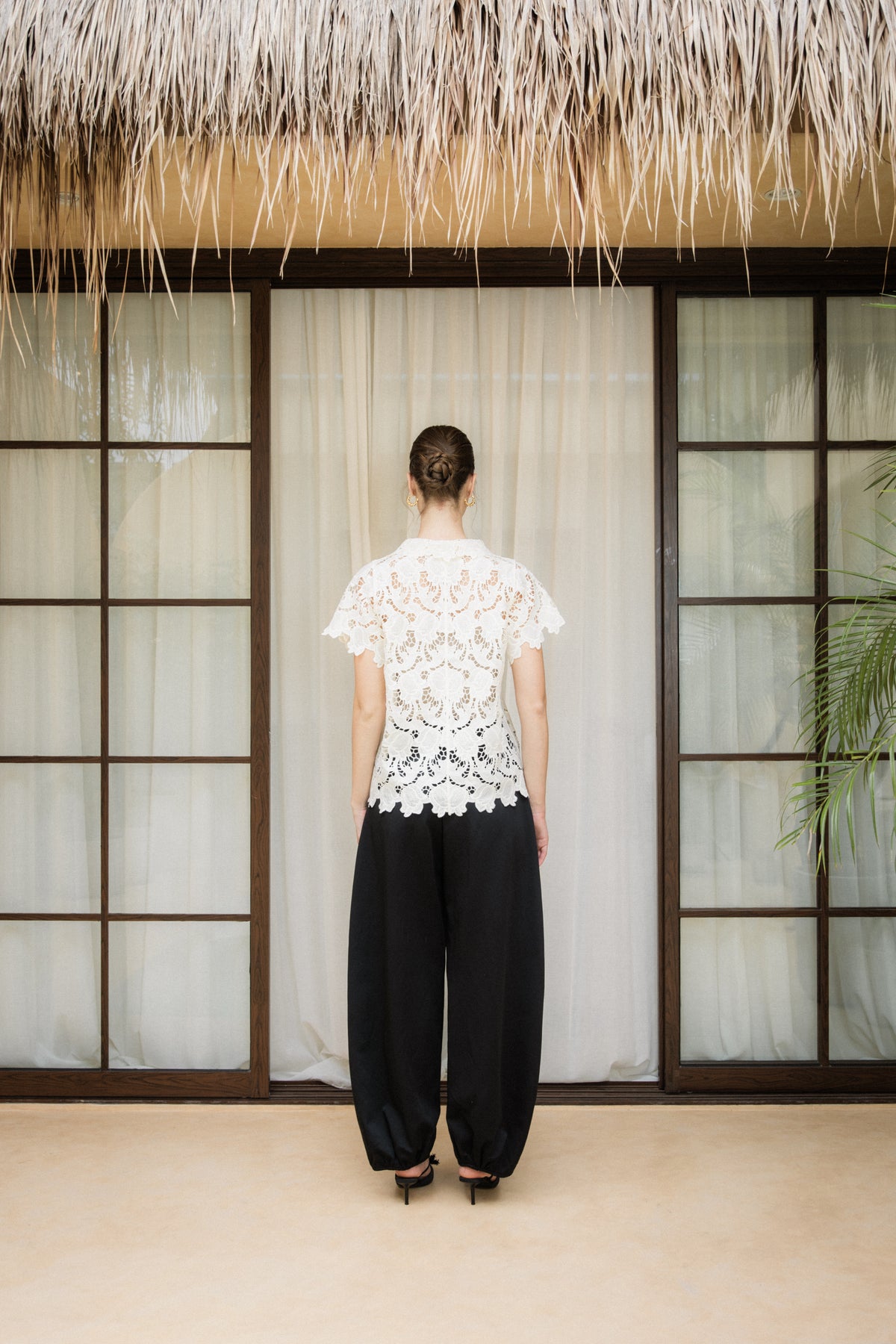 SONA BLOUSE - CREME