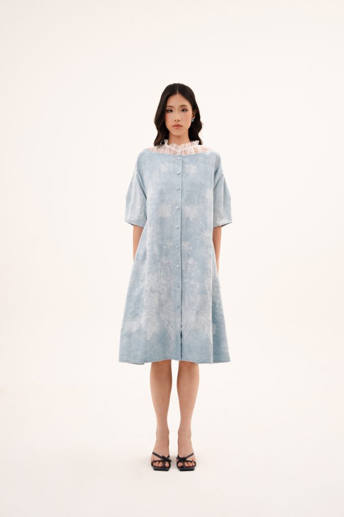 ASTRID DRESS IN BLUE