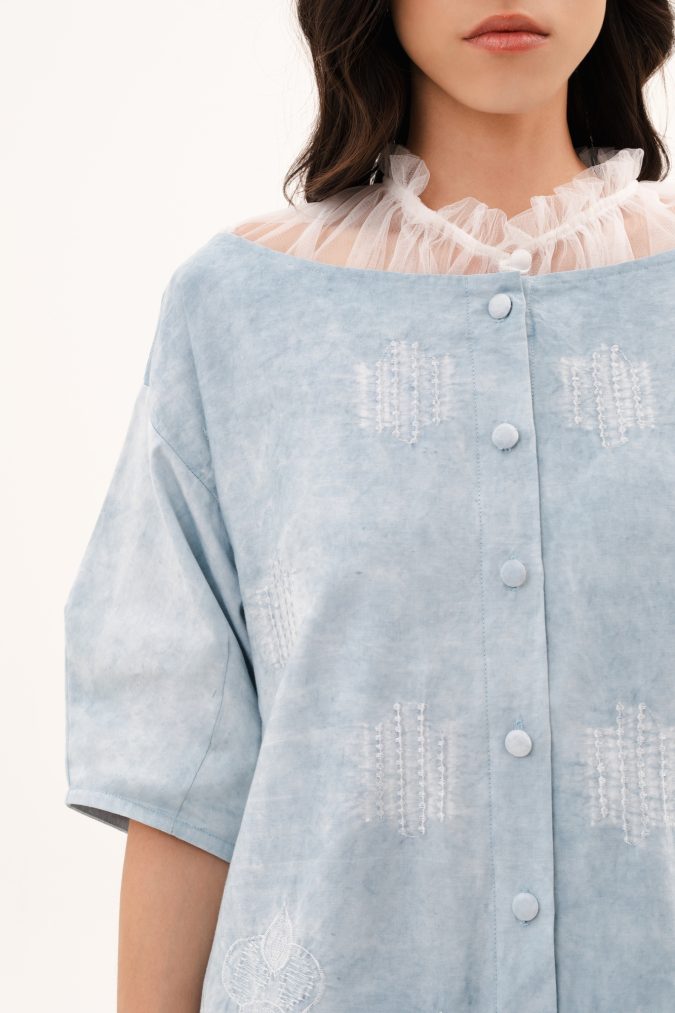 ASTRID DRESS IN BLUE