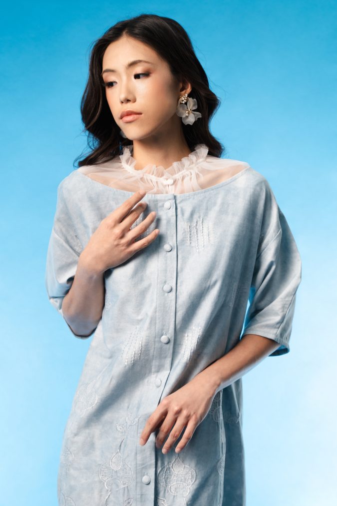 ASTRID DRESS IN BLUE