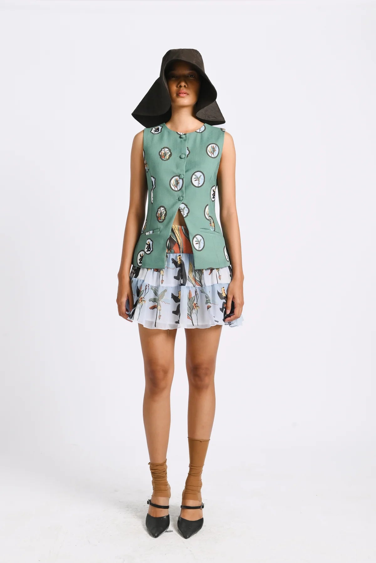 KAI VEST SWAMP GREEN