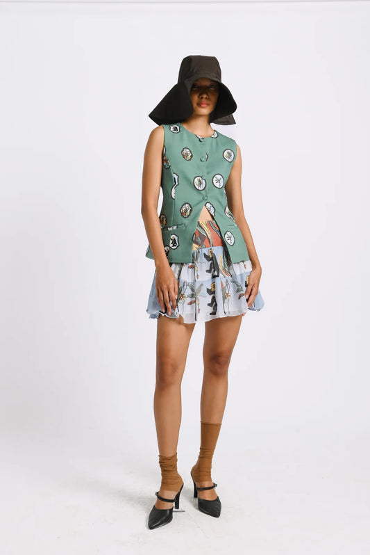 KAI VEST SWAMP GREEN