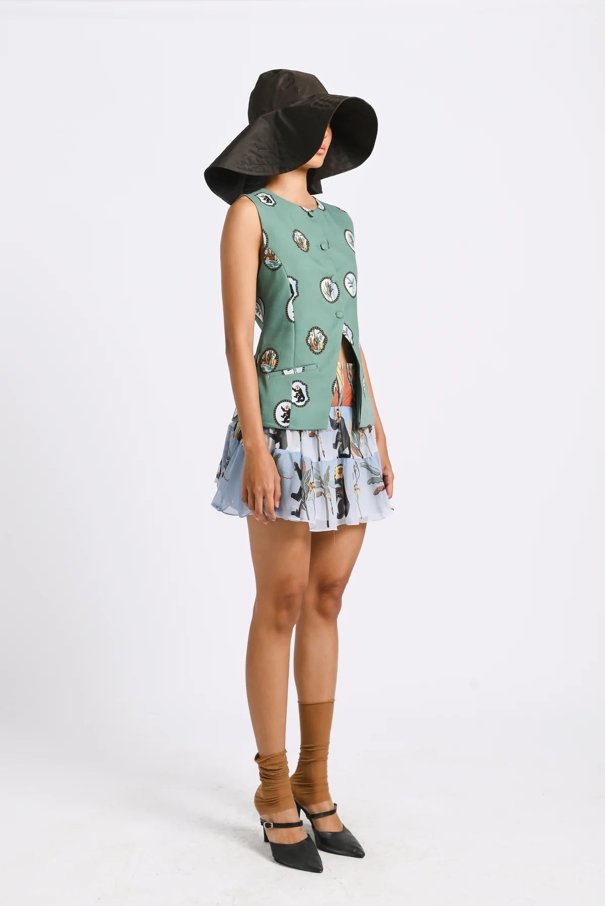 KAI VEST SWAMP GREEN