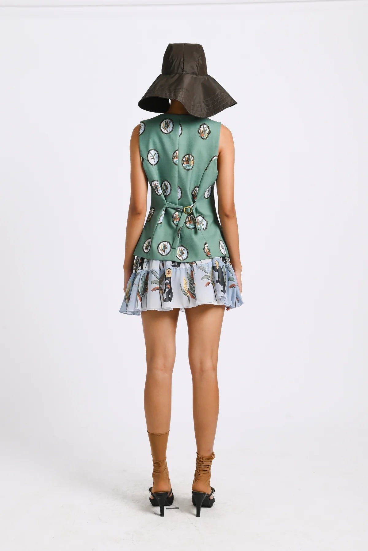 KAI VEST SWAMP GREEN