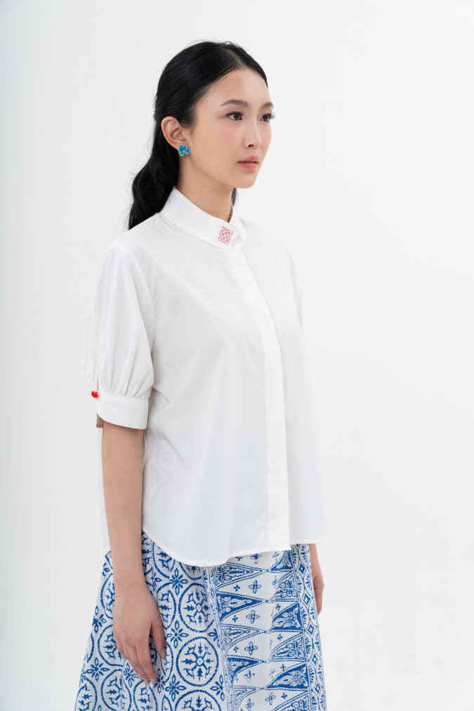 NINI TOP IN WHITE (PRE-ORDER)